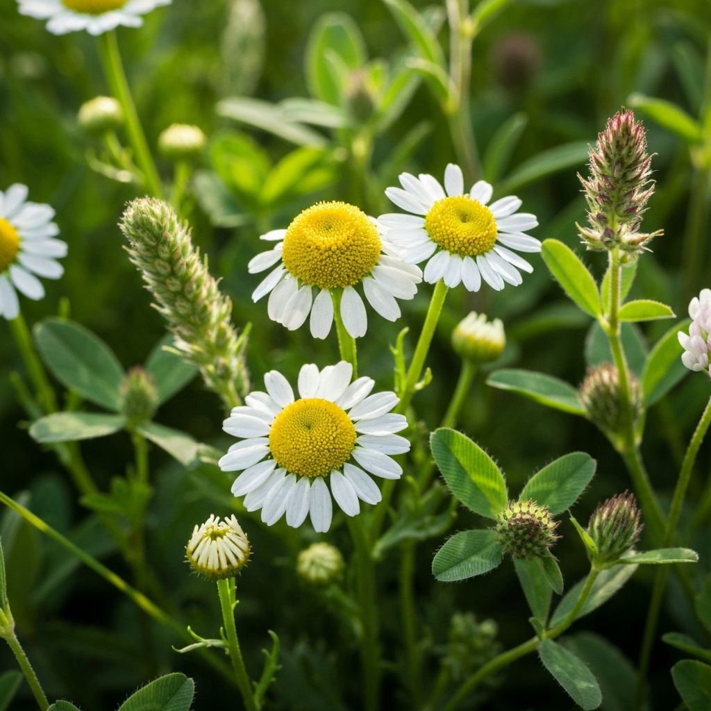 Alpine Kräuter und Pflanzen
